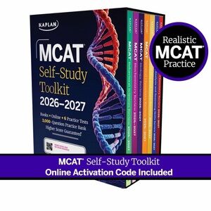 Kaplan Practice Test Toolkit with Blue and Green Highlights